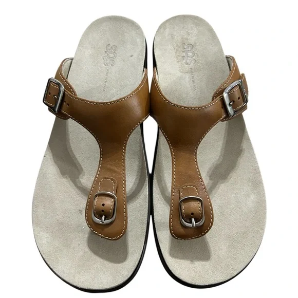 SAS Sanibel T-Strap Slide Sandal Size 11M